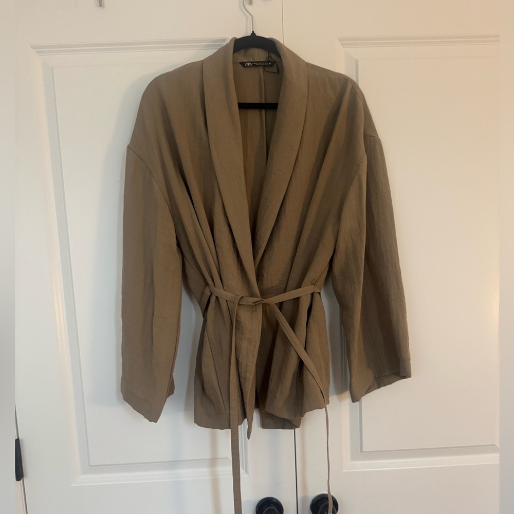 New Zara lightweight loose kimono style jacket